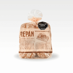 REPAN HAMBURGESA  X8  ARTESANAL