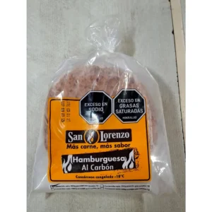 Carne Hamburguesa X 900 Grm X 10 Und
