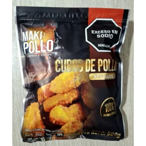 Cubos De Pollo Apanados