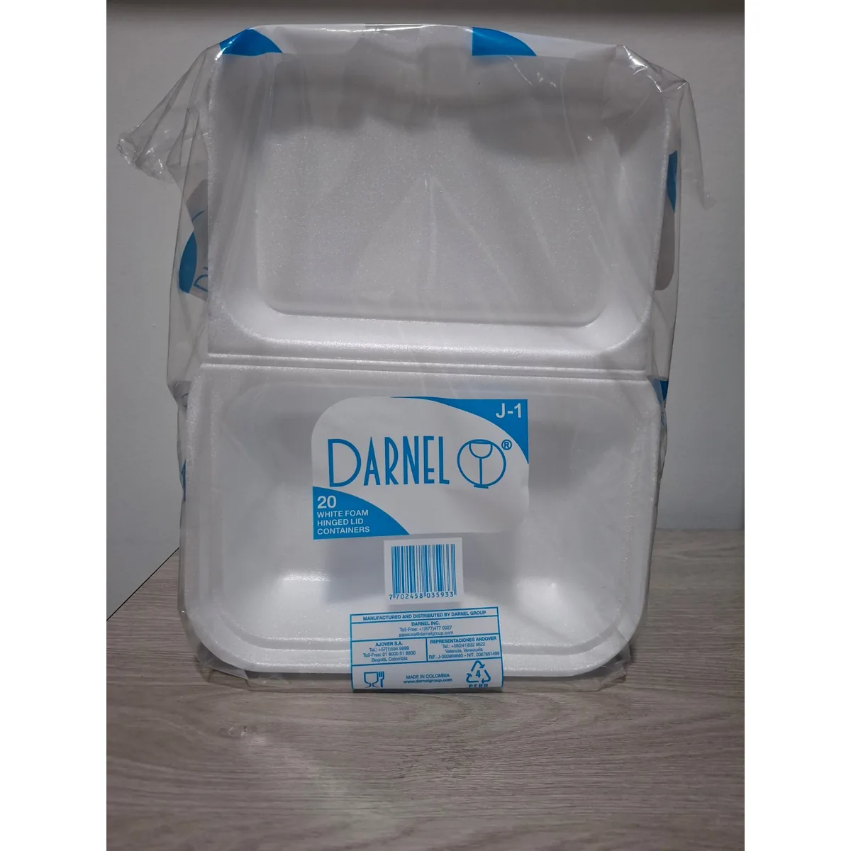 Porta Comida Empacado J1 X 20 Und