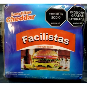 Queso Chedar X 20 Und