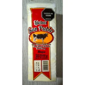 Queso San Pablo Tajado X 2500 Gr
