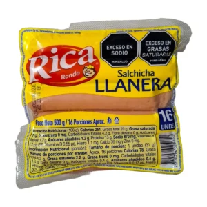 Salchicha Llanera X 500 G