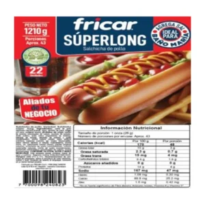 Salchicha Long X 25 Und Fricar