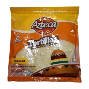 Tortilla Azteca 25 Cm X 8Und