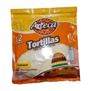 Tortilla Azteca PequeﾑA X 12 Und