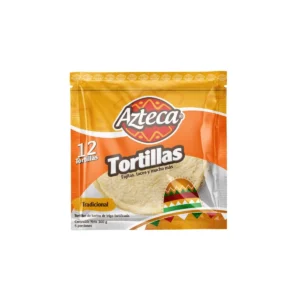 Tortilla Azteca 16 Cm X 12 Und